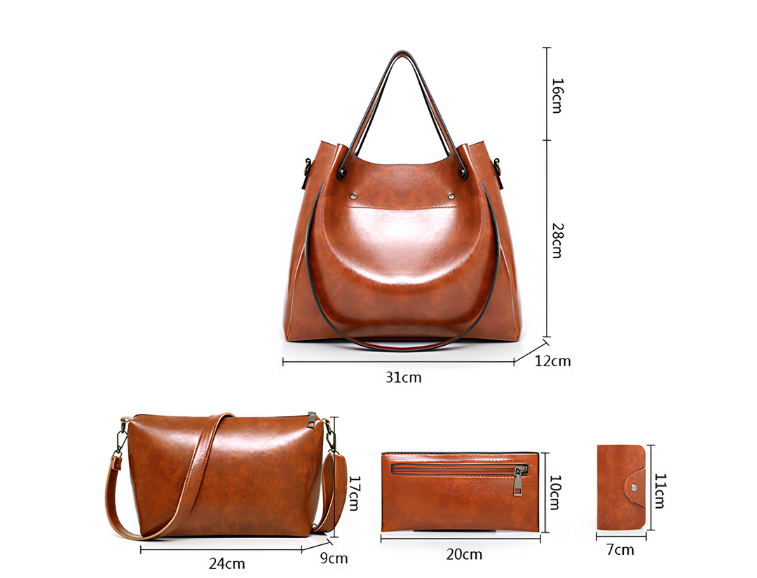 Alicia - Conjunto Bolsas Cuatro Piezas
