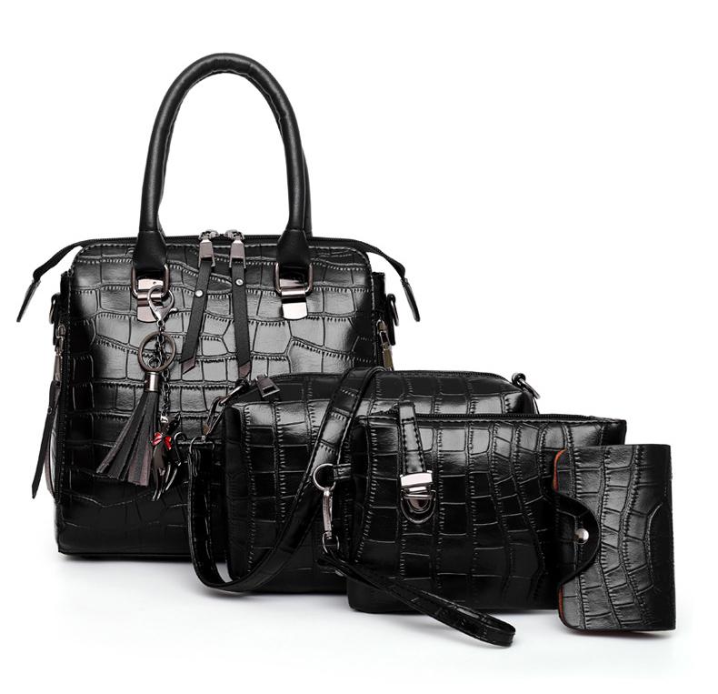 Elvira - Set Bolsas Cocodrilo Cuatro Piezas