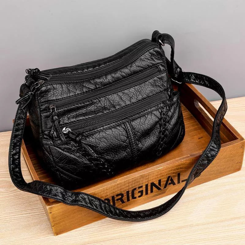 Gloria - Bolsa Cruzada Detalle Trenzado