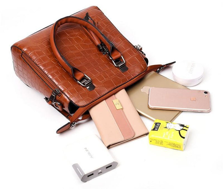 Elvira - Set Bolsas Cocodrilo Cuatro Piezas
