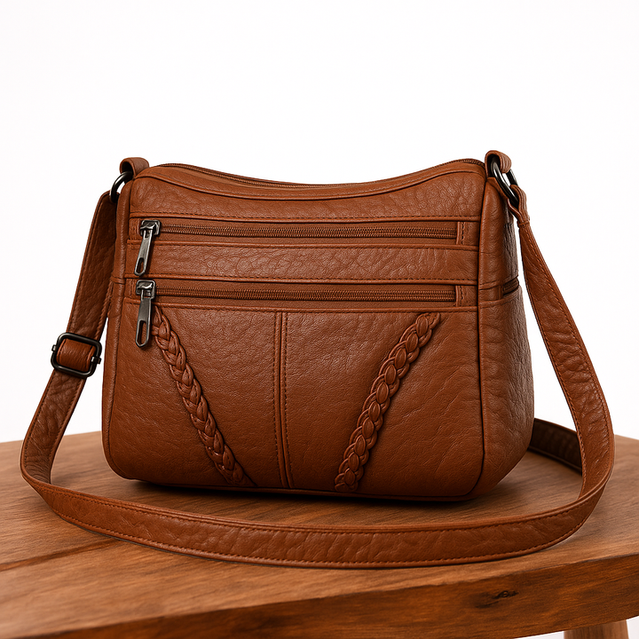 Gloria - Bolsa Cruzada Detalle Trenzado