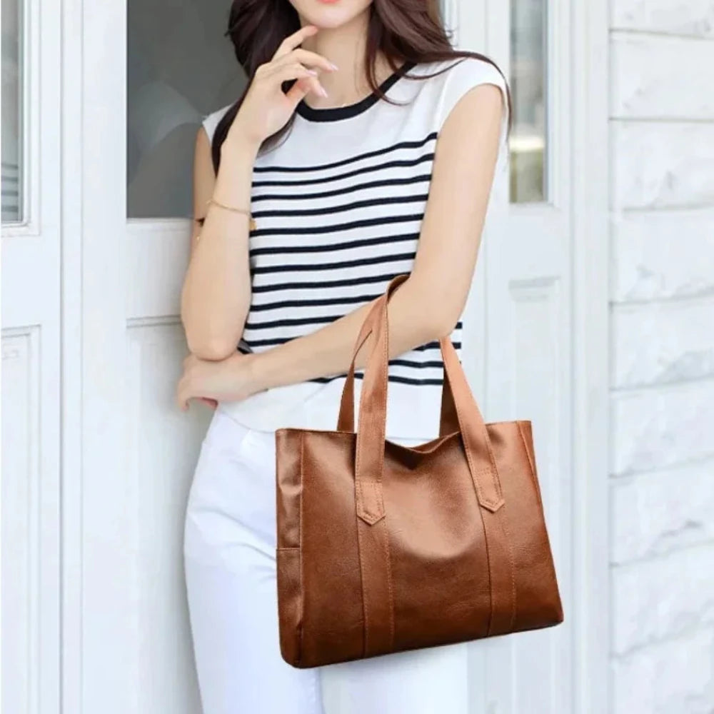 Rosa - Bolsa Tote Lujosa Minimalista