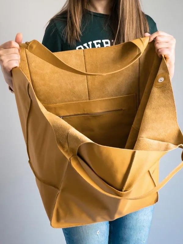 Natalia - Bolsa Tote Oversize Minimalista